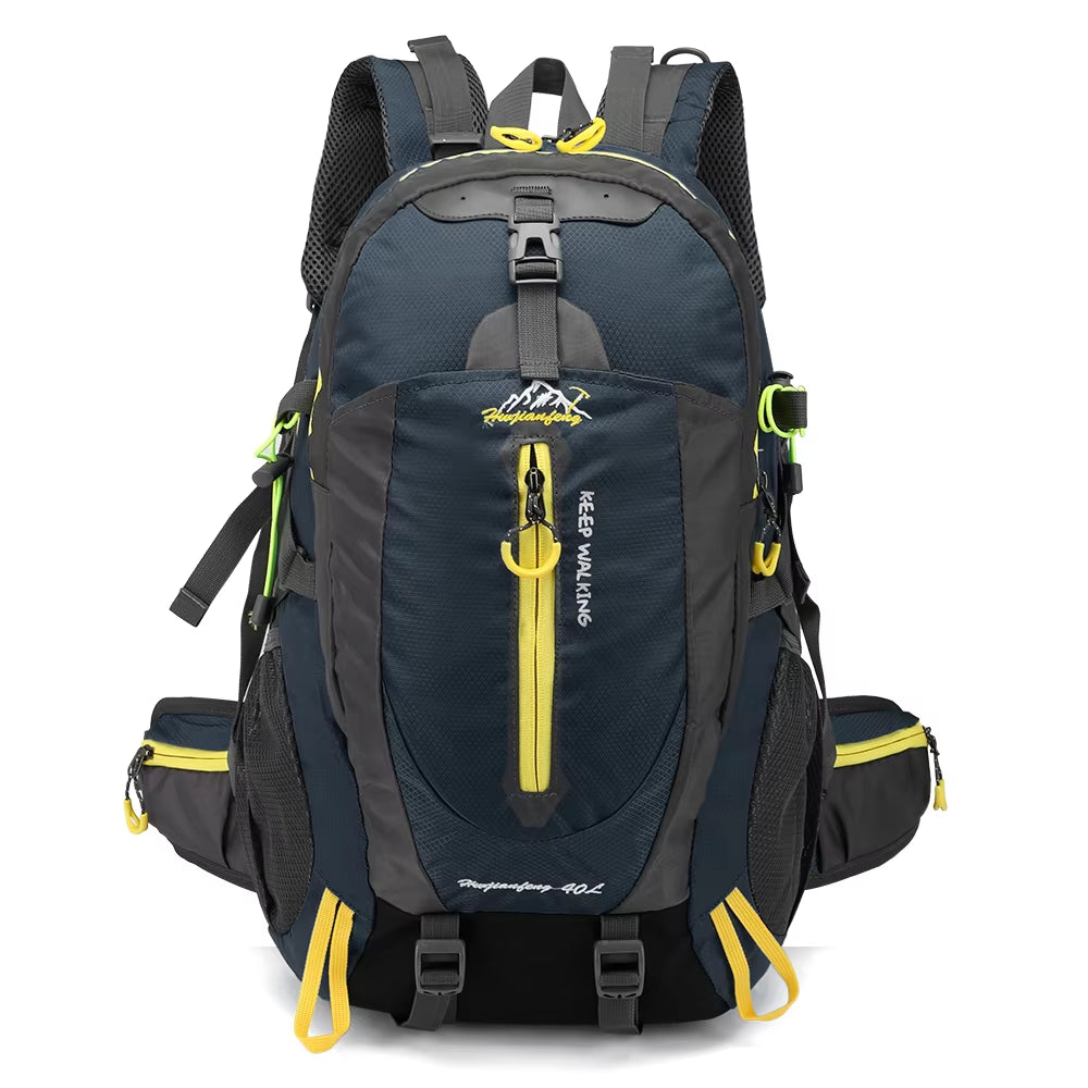 40L Water Resistant Travel Backpack Camping Hiking Laptop Daypack Trekking Climbing Back Bags for Men Women Hiking Supplies