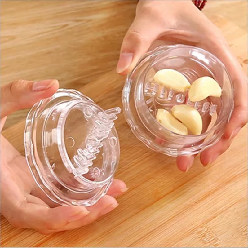 New Kitchen Multifunctional Garlic Grinder Manual Garlic Roller Grinder Chopper Household Appliances Kitchen Gadgets Accessories