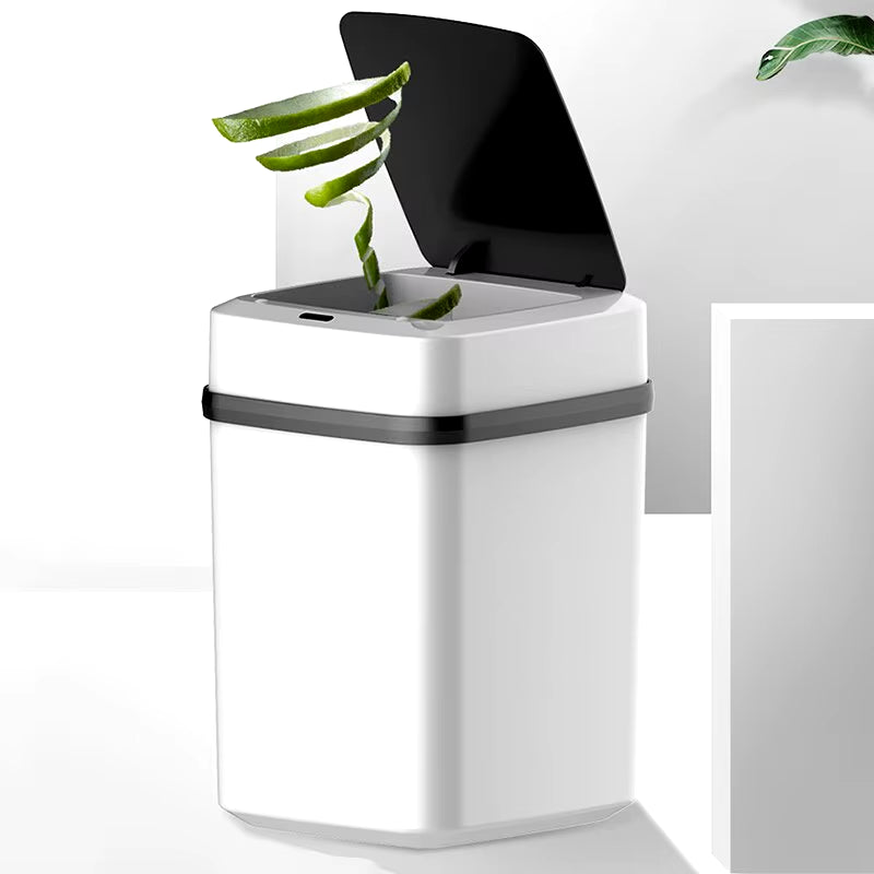 Kitchen Trash Bin 13L Bathroom Touch Trash Can in the Toilet Smart Garbage Bucket Waste Bins Dustbin Smart Trash Can Kitchen