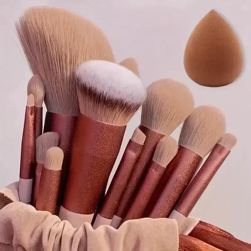 Make-Up-Pinsel-Set, Weich, Flauschig, Professionell, Für Kosmetik, Foundation, Puder, Lidschatten, Kabuki, Blending, Make-Up-Pinsel, Beauty-Tool, Make-Up