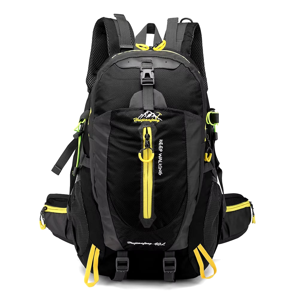 40L Water Resistant Travel Backpack Camping Hiking Laptop Daypack Trekking Climbing Back Bags for Men Women Hiking Supplies