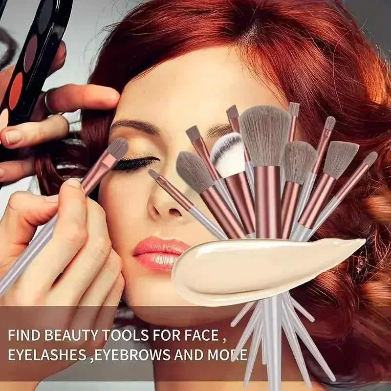 Make-Up-Pinsel-Set, Weich, Flauschig, Professionell, Für Kosmetik, Foundation, Puder, Lidschatten, Kabuki, Blending, Make-Up-Pinsel, Beauty-Tool, Make-Up