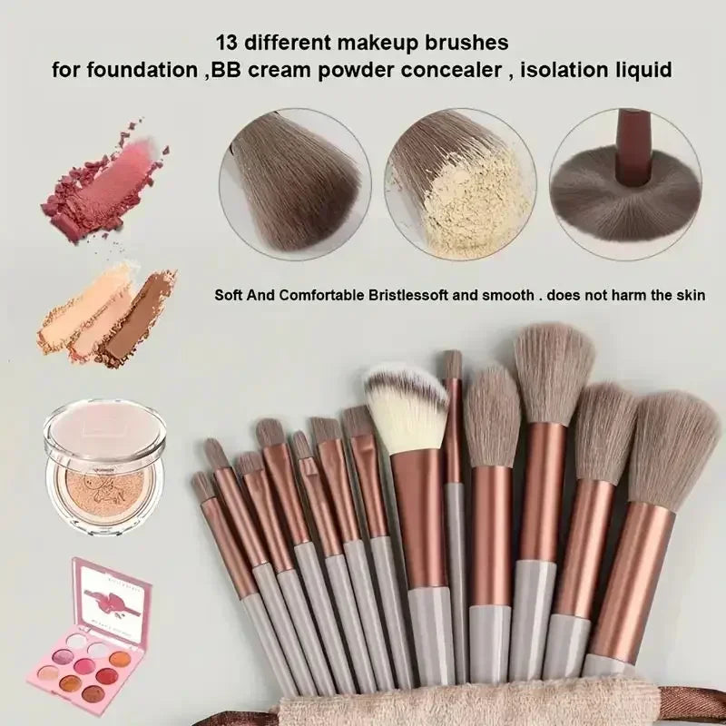 Make-Up-Pinsel-Set, Weich, Flauschig, Professionell, Für Kosmetik, Foundation, Puder, Lidschatten, Kabuki, Blending, Make-Up-Pinsel, Beauty-Tool, Make-Up