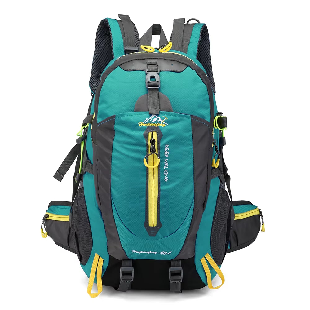 40L Water Resistant Travel Backpack Camping Hiking Laptop Daypack Trekking Climbing Back Bags for Men Women Hiking Supplies