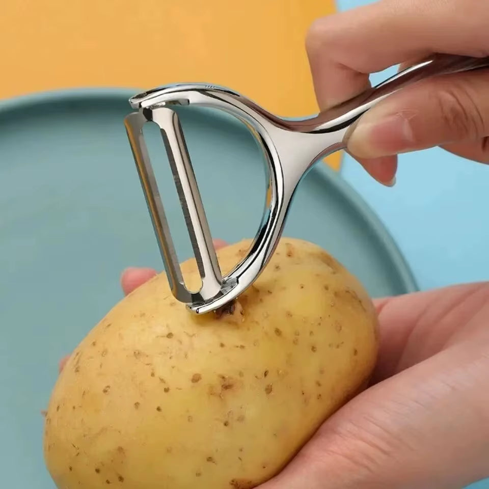 1PC Stainless Steel Vegetable Peeler Potato Peeler Multi-Function Carrot Grater Fruit Tools Kitchen Accessories Cuisine Pelador